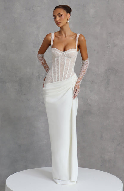 Seren Maxi Dress Ivory