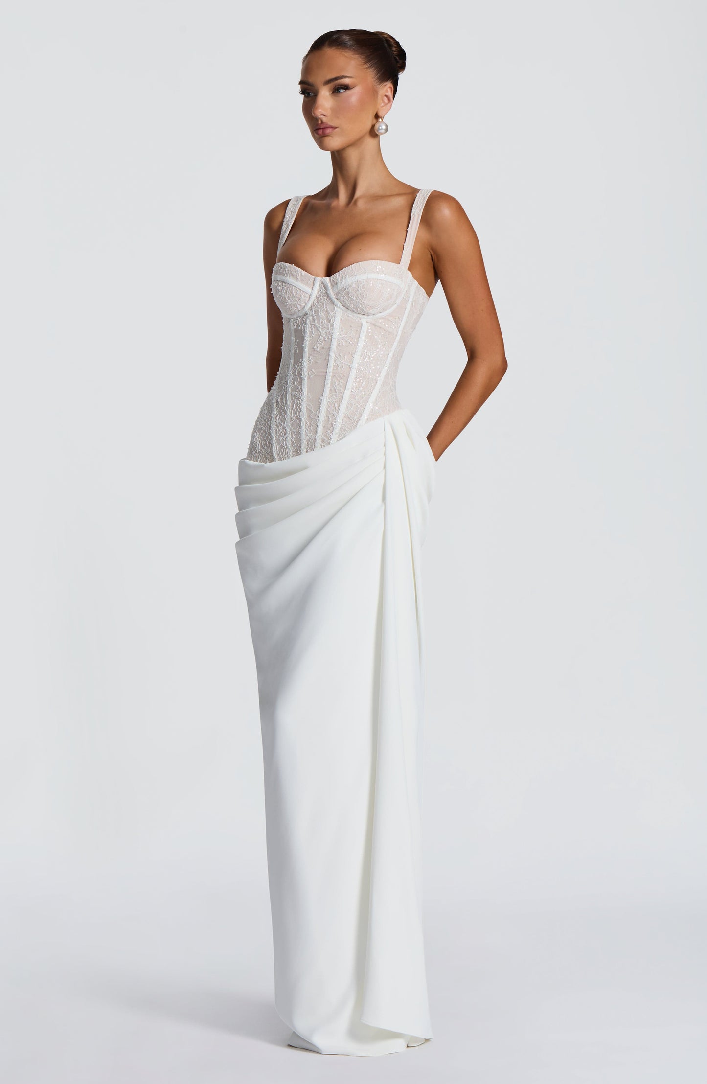 Seren Maxi Dress Ivory