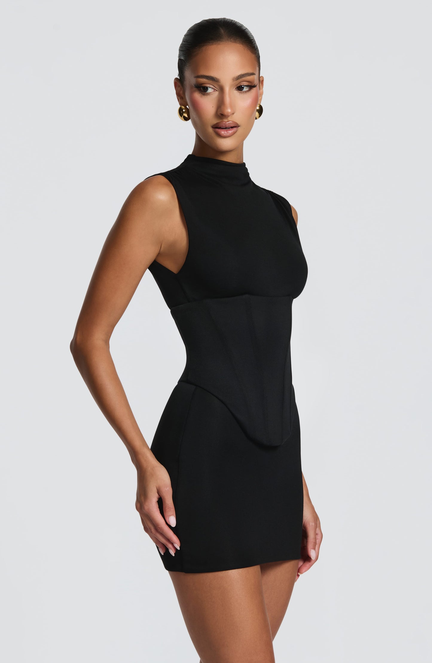 Soline Mini Dress Black
