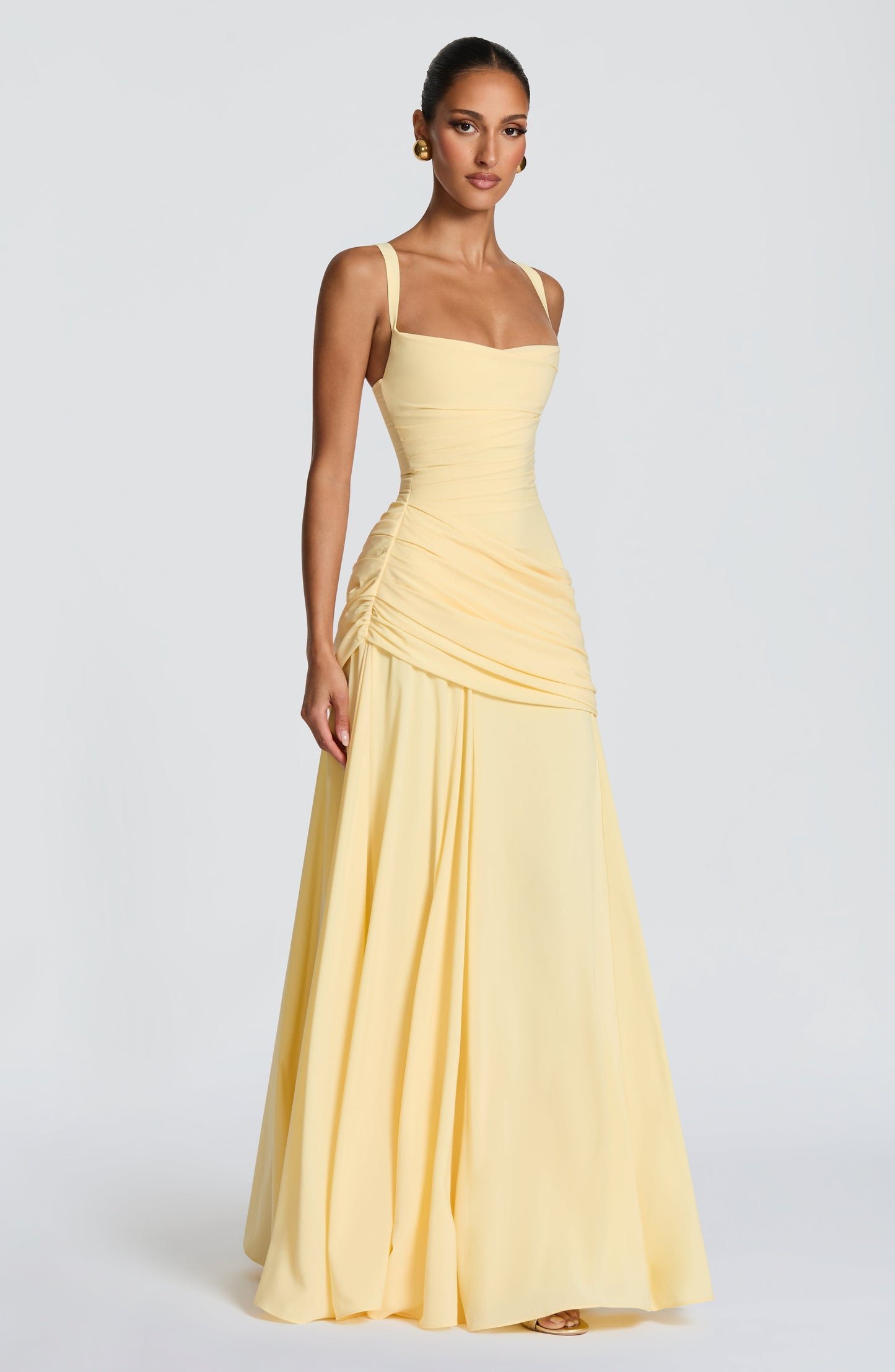 Sura Maxi Dress Lemon