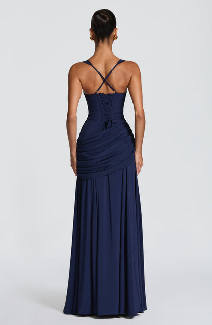 Sura Maxi Dress Navy