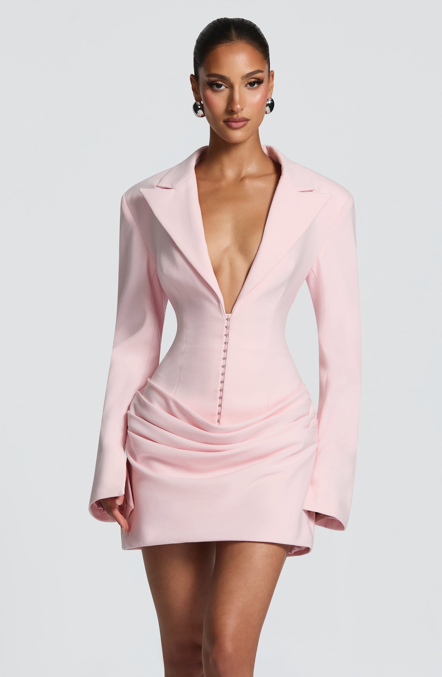 Susie Mini Dress Blush