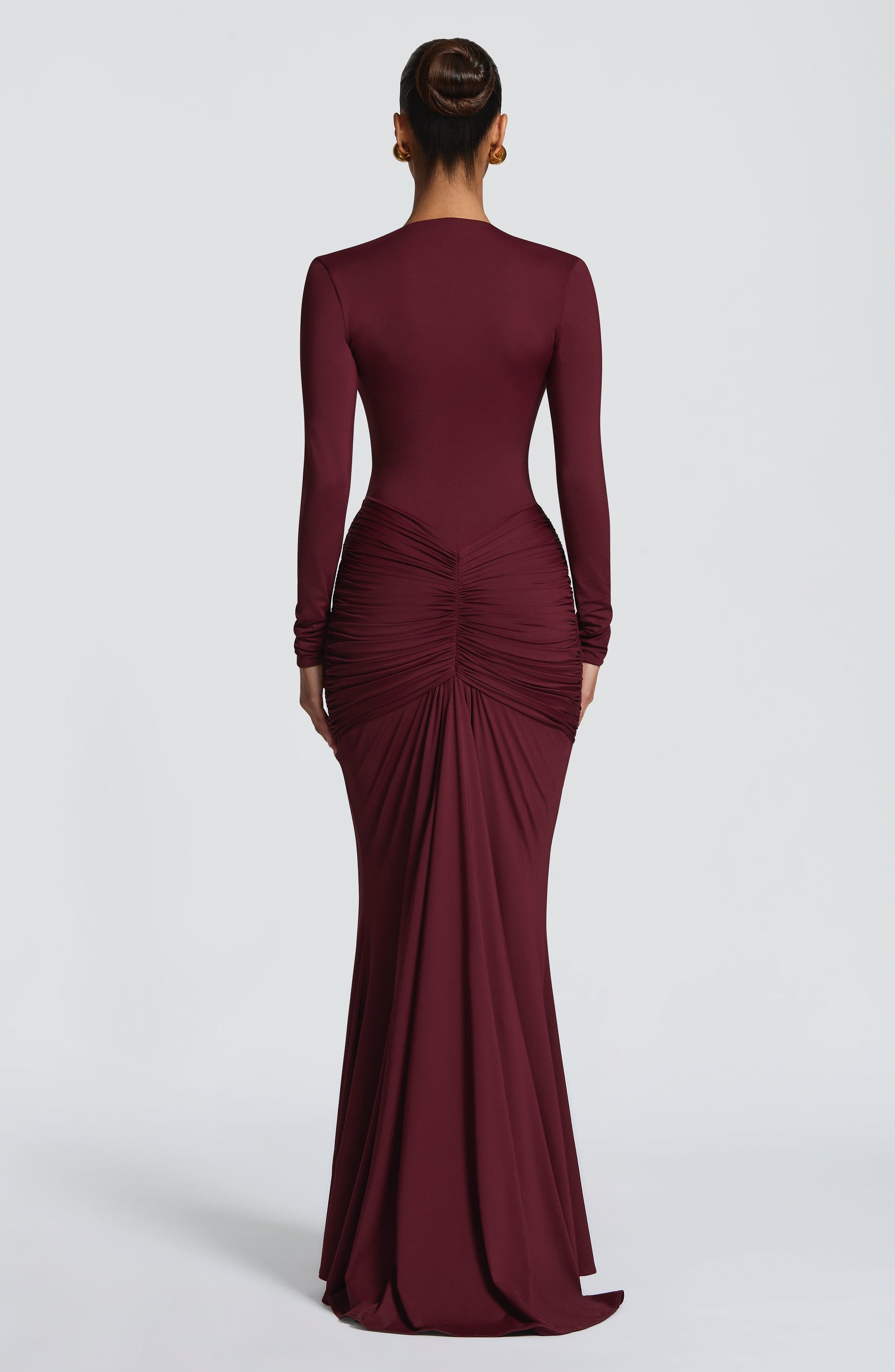 Tara Maxi Dress Cherry Lacquer