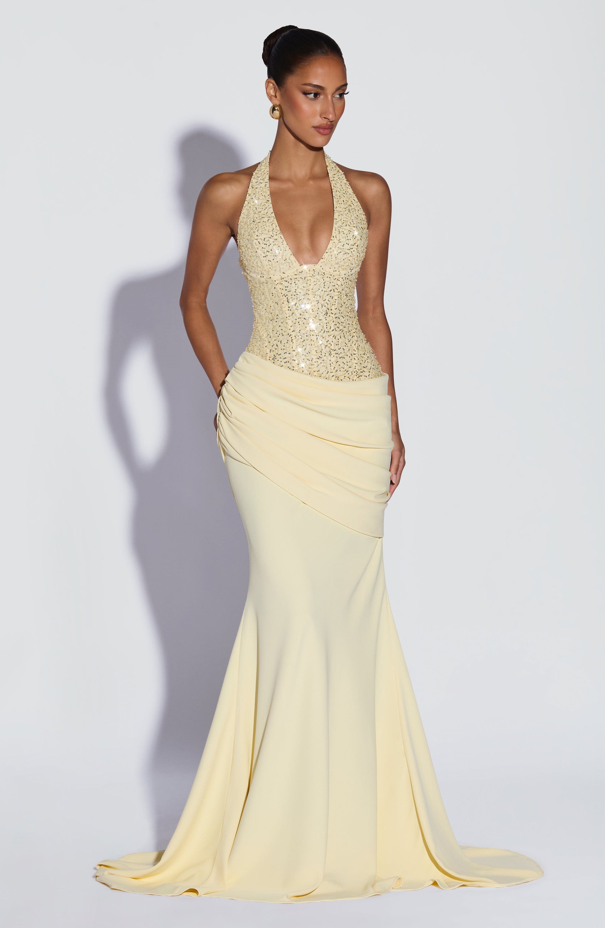 Taylor Gown Lemon