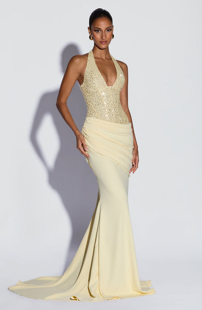 Taylor Gown Lemon