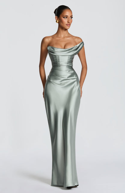 Thalassa Maxi Dress Sage