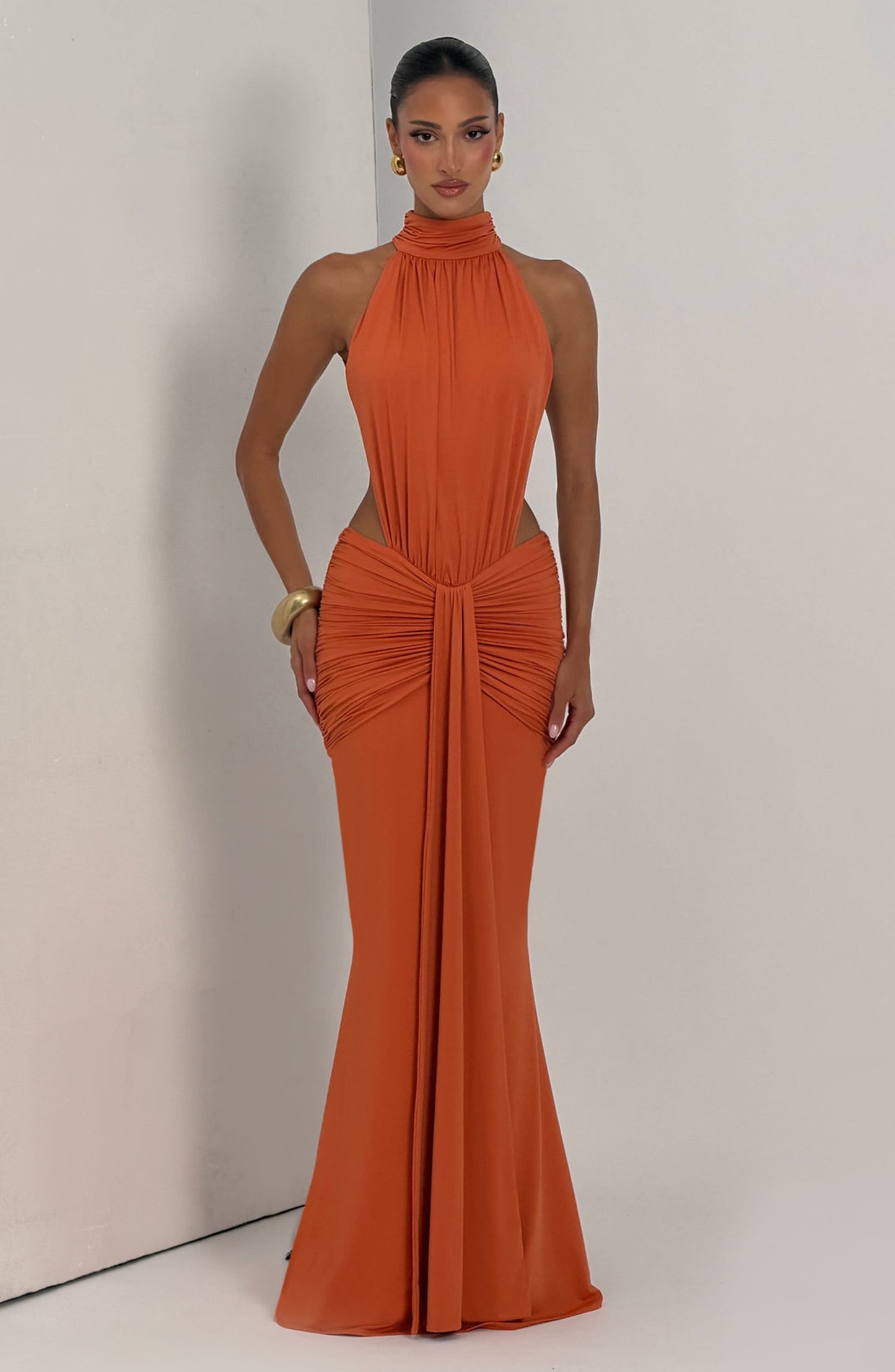Thekla Maxi Dress Burnt Orange