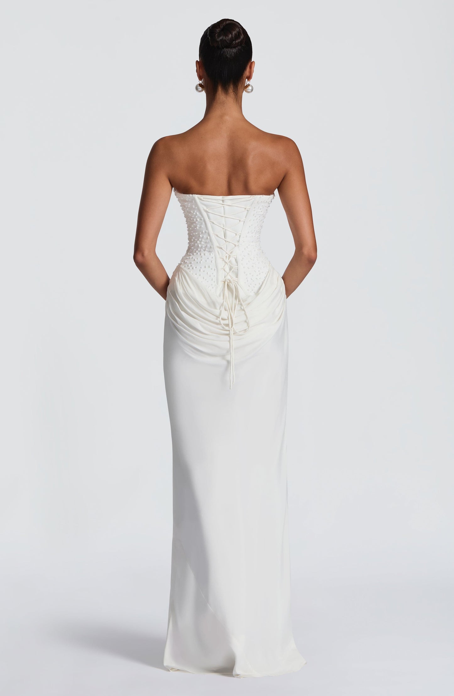 Tindra Maxi Dress Ivory