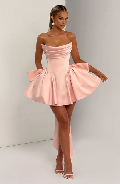 Trinity Mini Dress Blush
