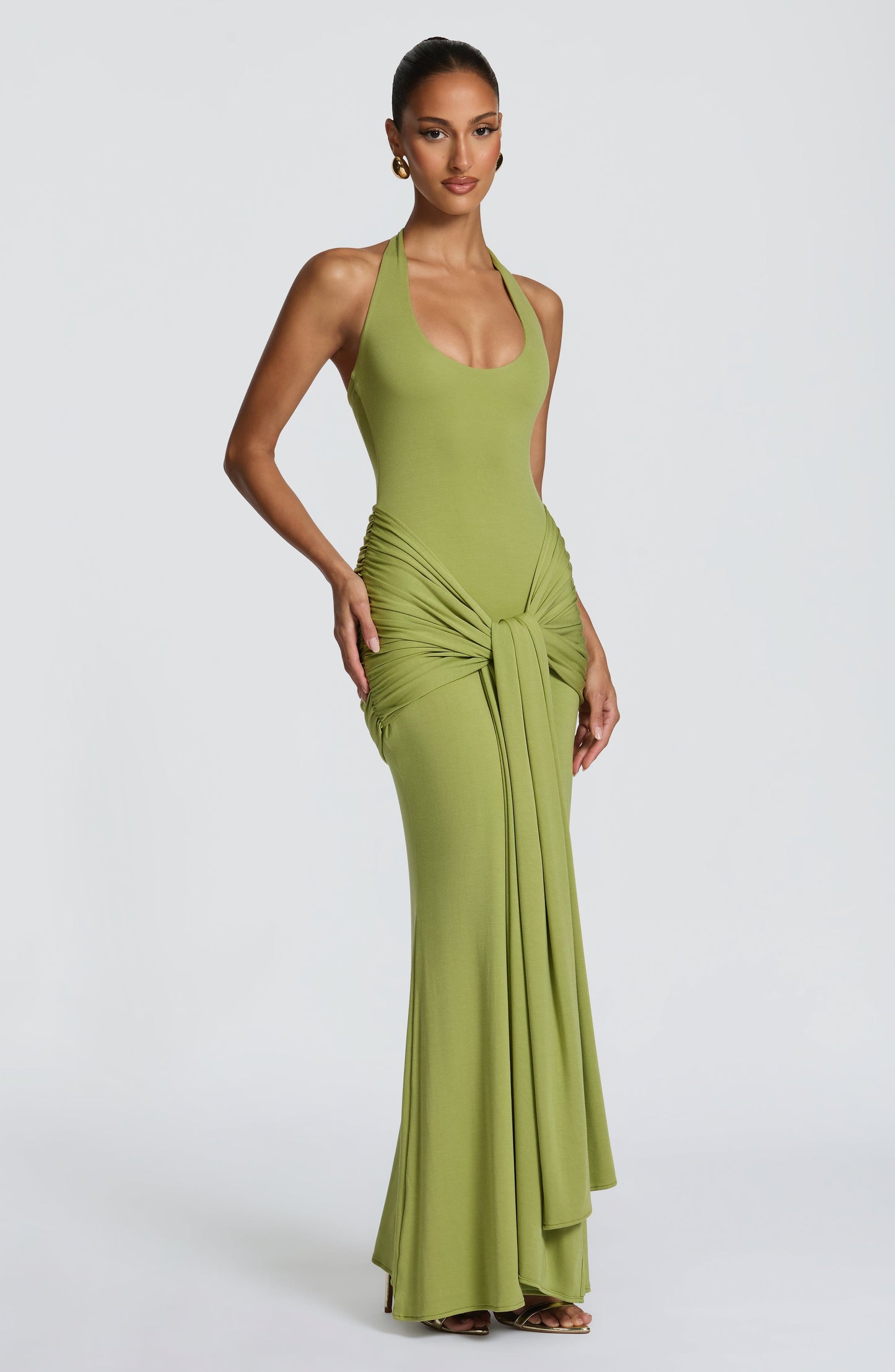 Veneda Maxi Dress Olive