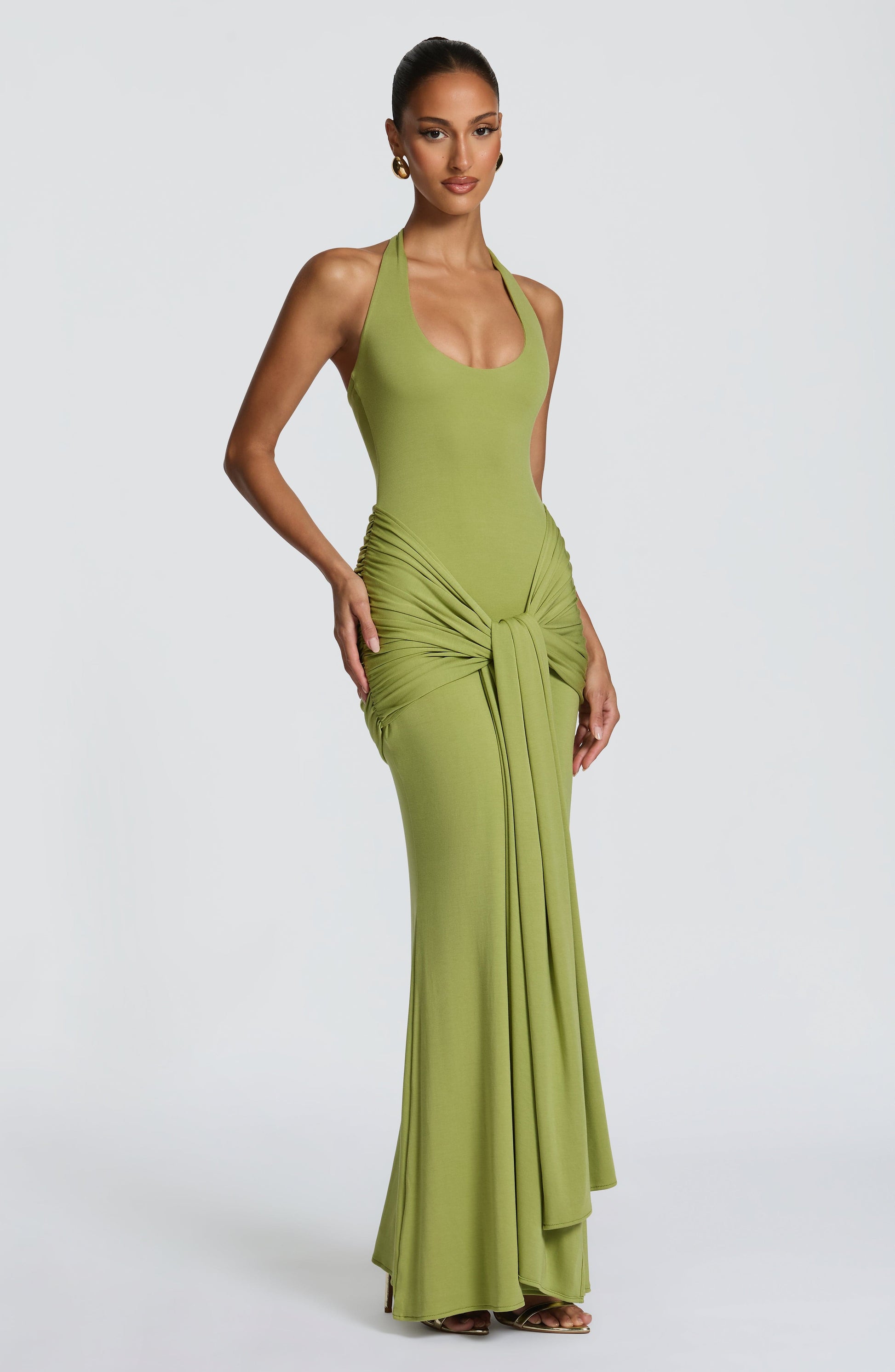 Veneda Maxi Dress Olive