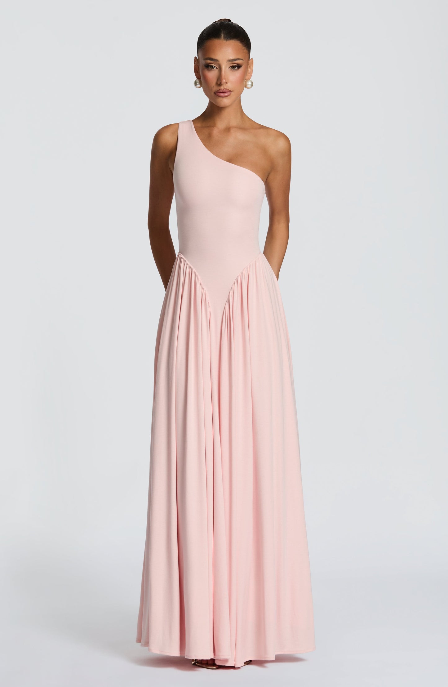 Vespera Maxi Dress Soft Blush