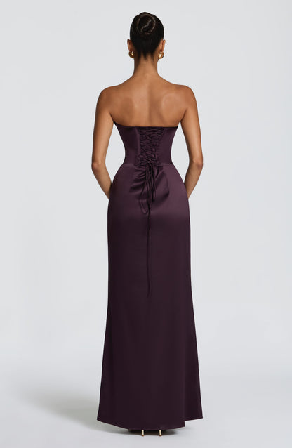 Vessa Maxi Dress Plum