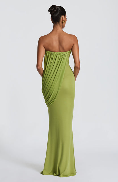 Vienna Maxi Dress Olive
