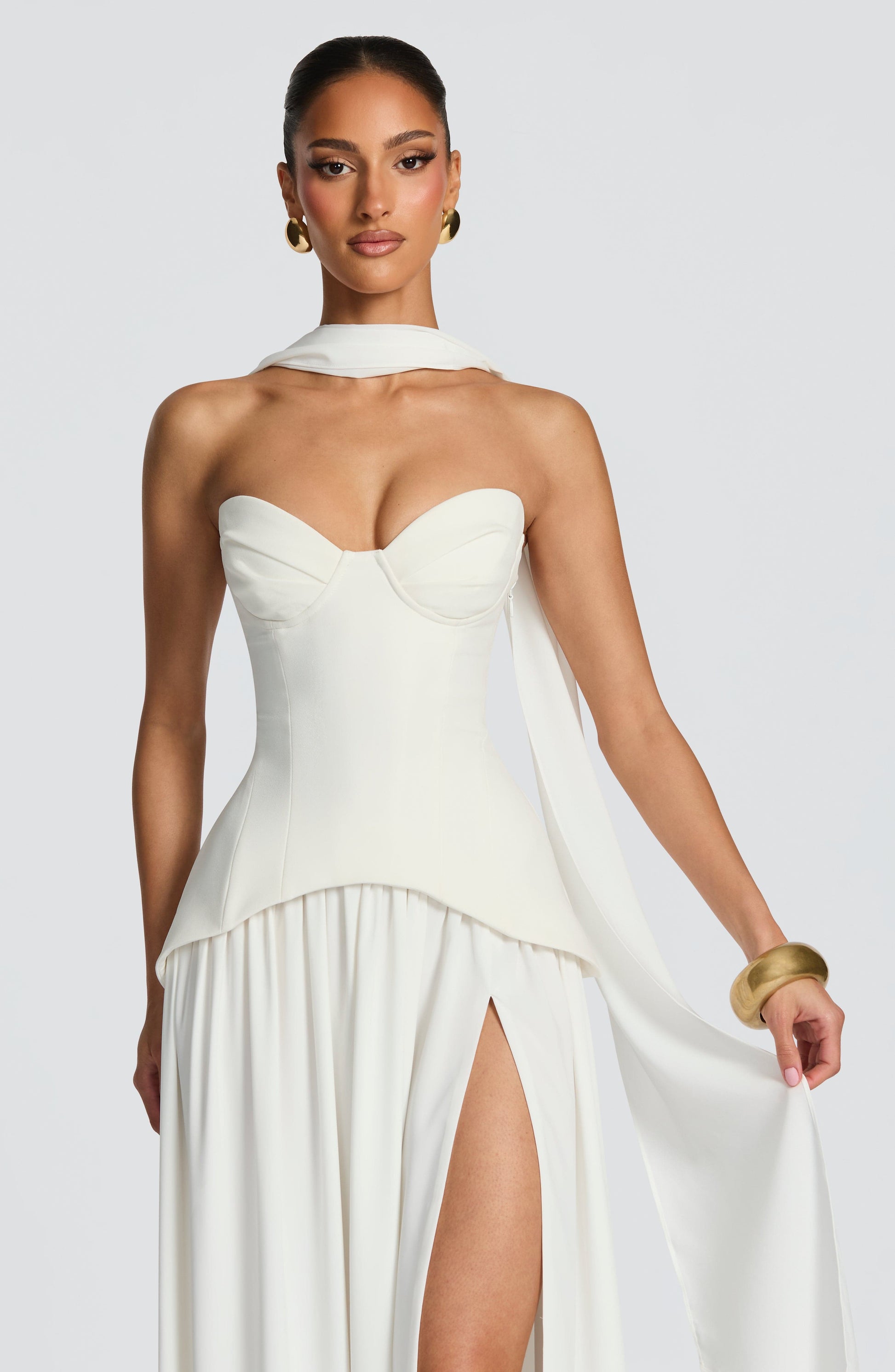 Vietta Maxi Dress Ivory