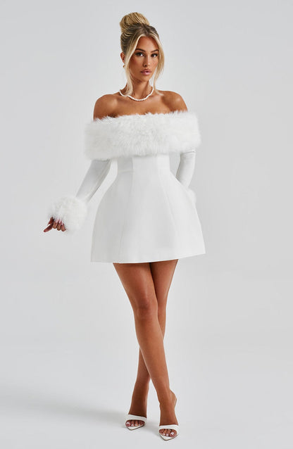 Villanelle Mini Dress Ivory