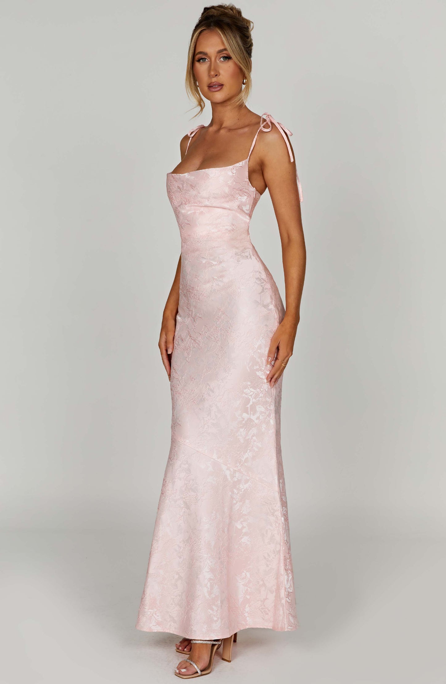 Whitney Maxi Dress Blush