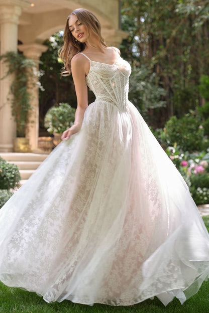 WL069 Venus Lace Ball Gown Andrea & Leo
