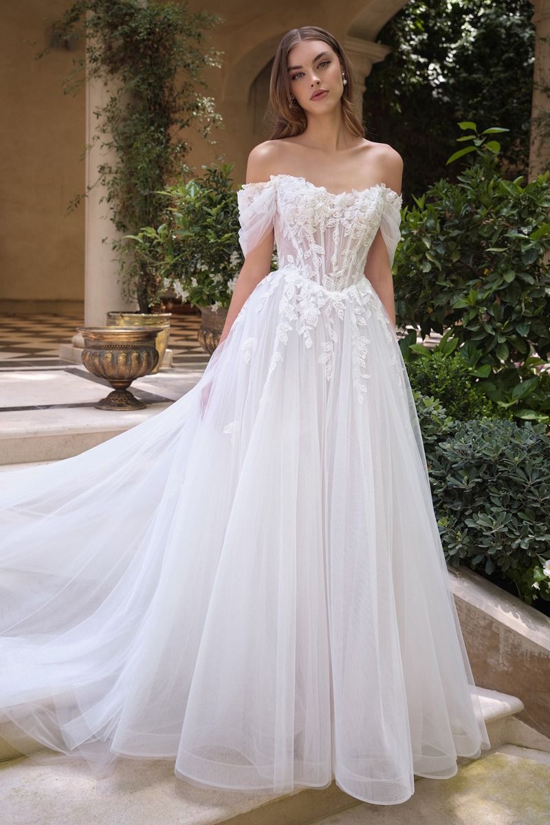 WL089 Wisteria Tulle Ball Gown Andrea & Leo