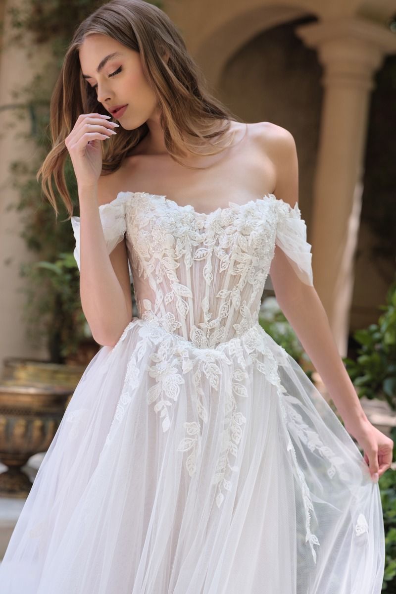 WL089 Wisteria Tulle Ball Gown Andrea & Leo
