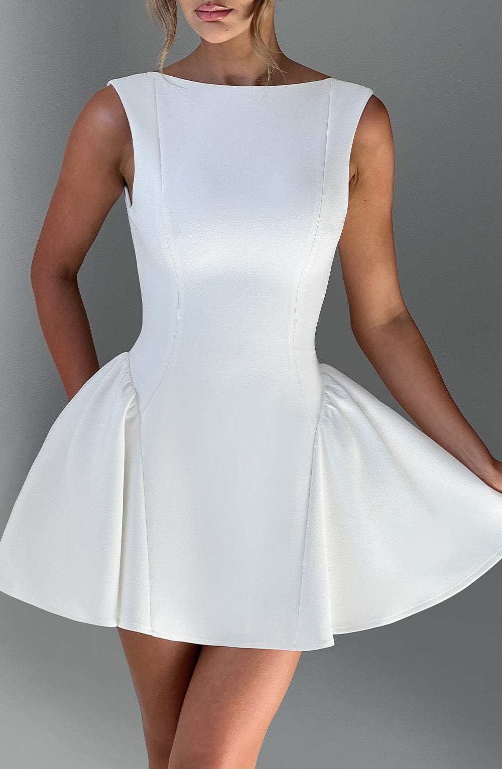 Yalina Mini Dress Ivory