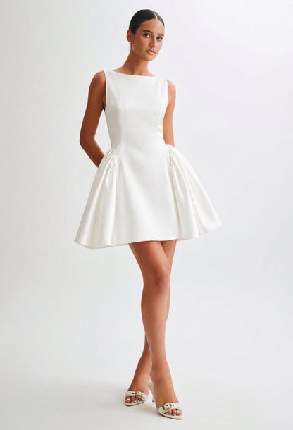 Yalina Mini Dress Ivory