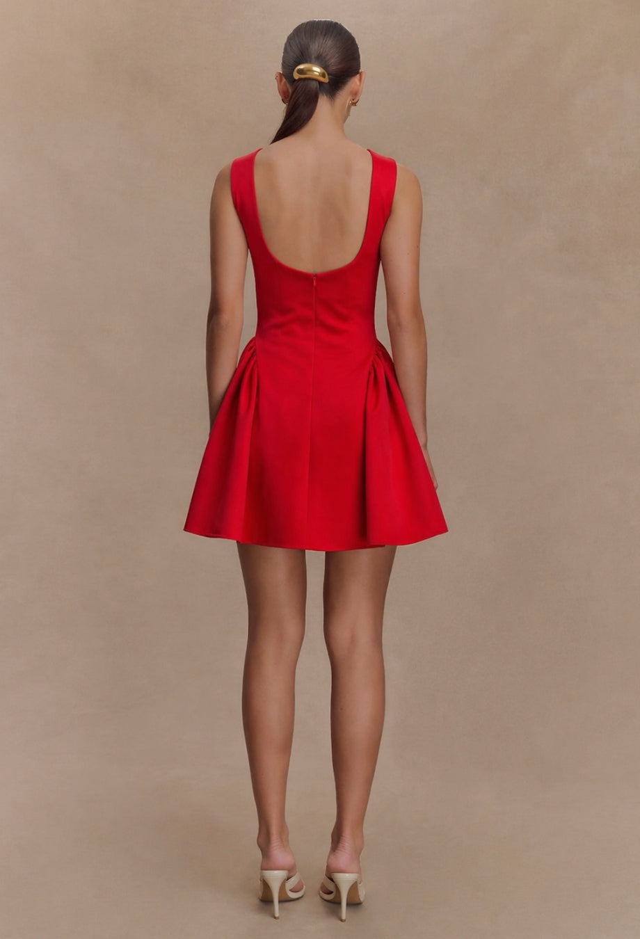 Yalina Mini Dress Red