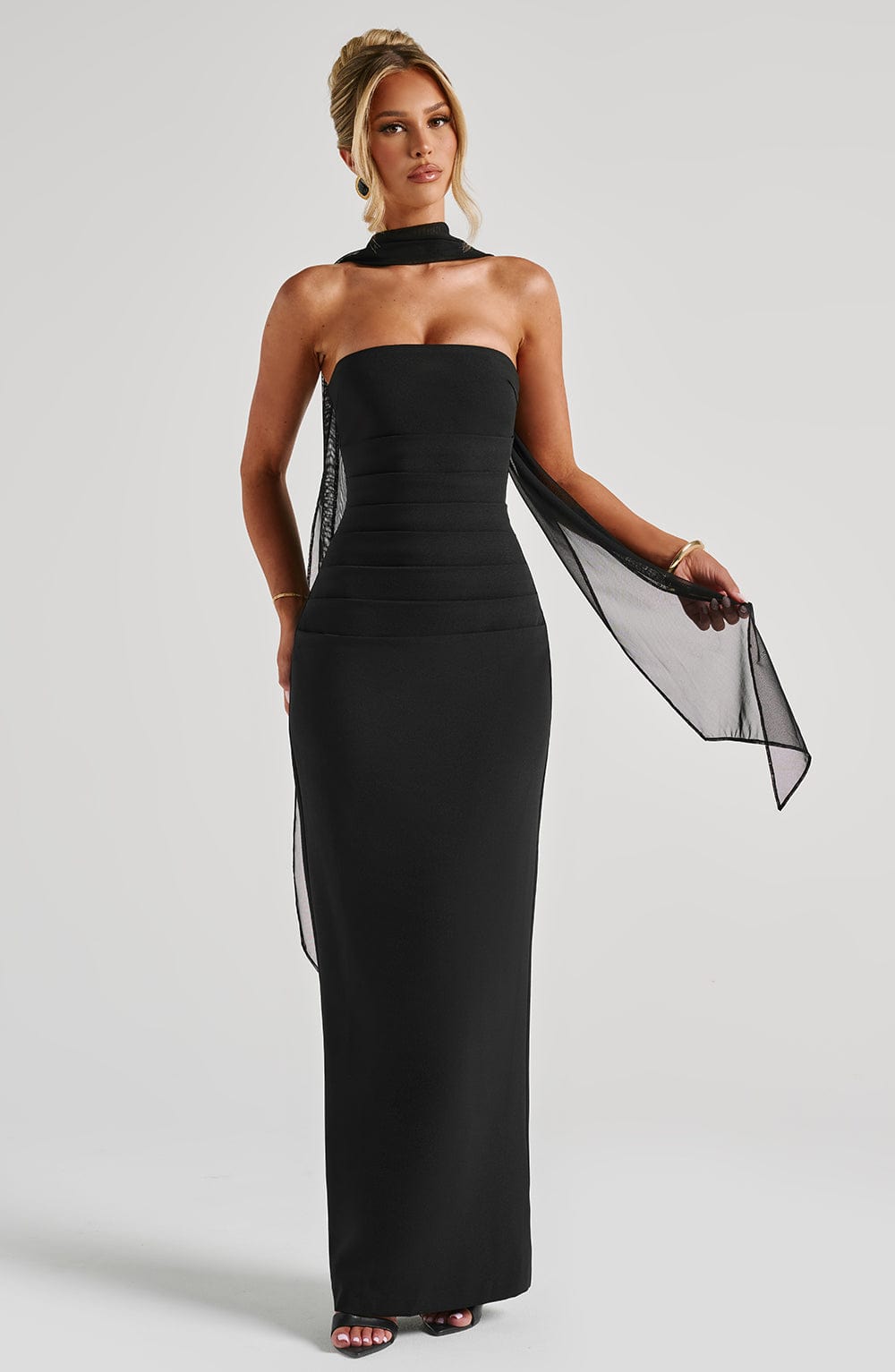 Yulia Maxi Dress Black