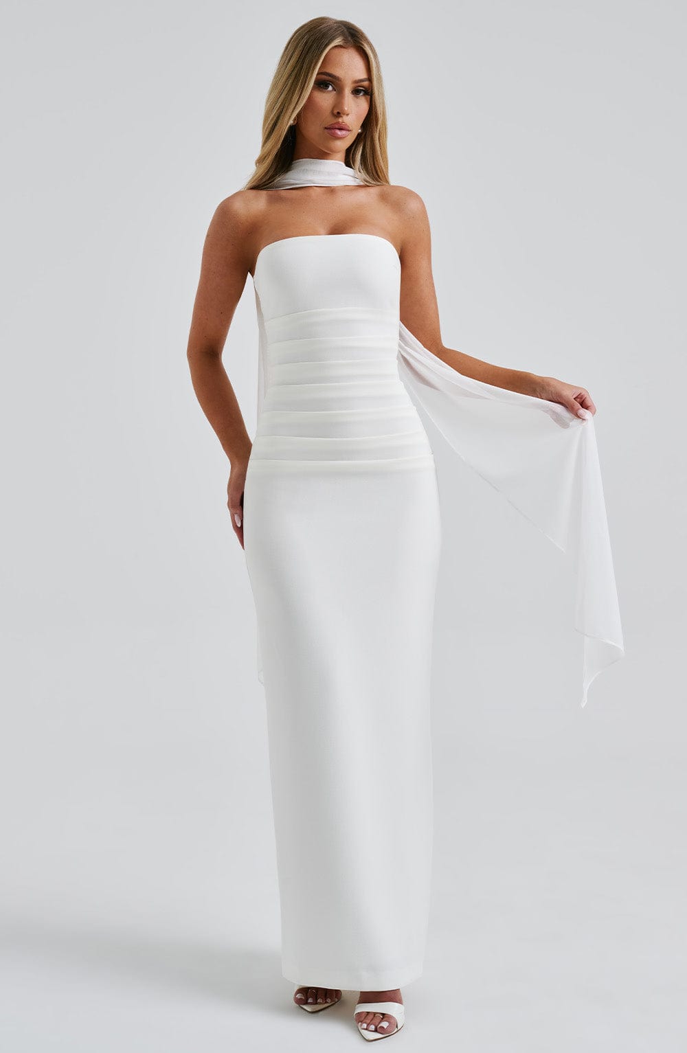 Yulia Maxi Dress Ivory