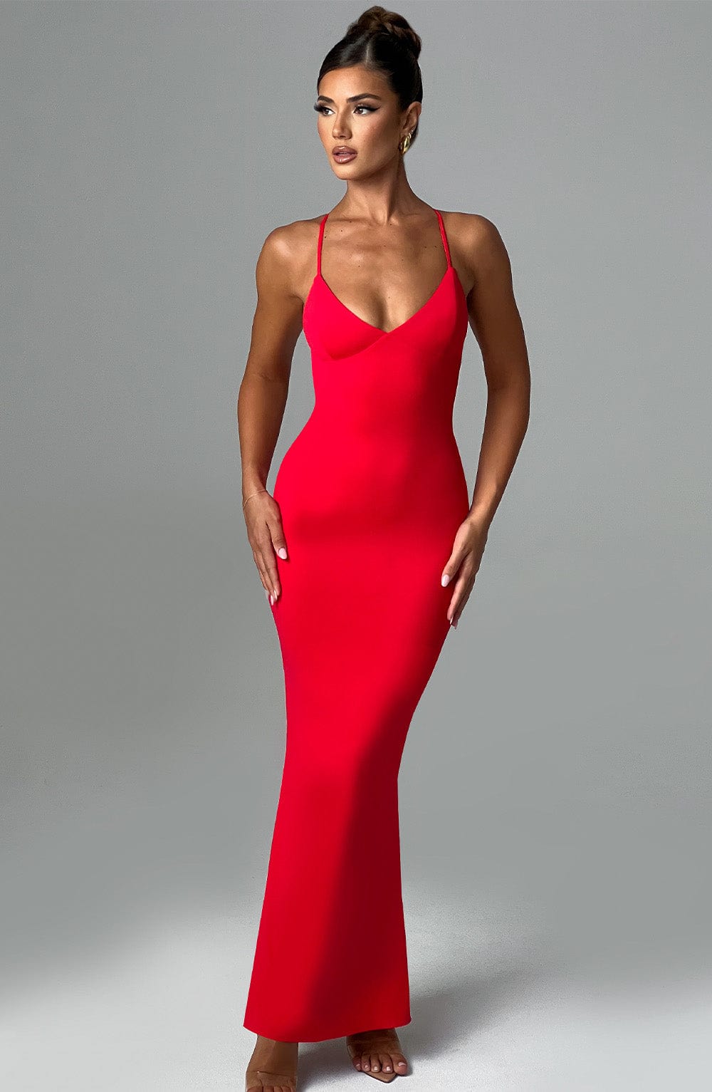 Zelda Maxi Dress Red